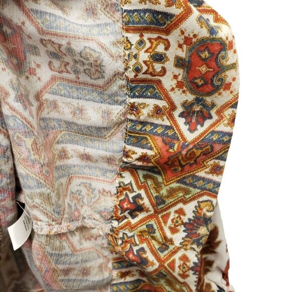 Sundance Beauties Grand Top Womens Size M Floral Mixed Print - Picture 6 of 16